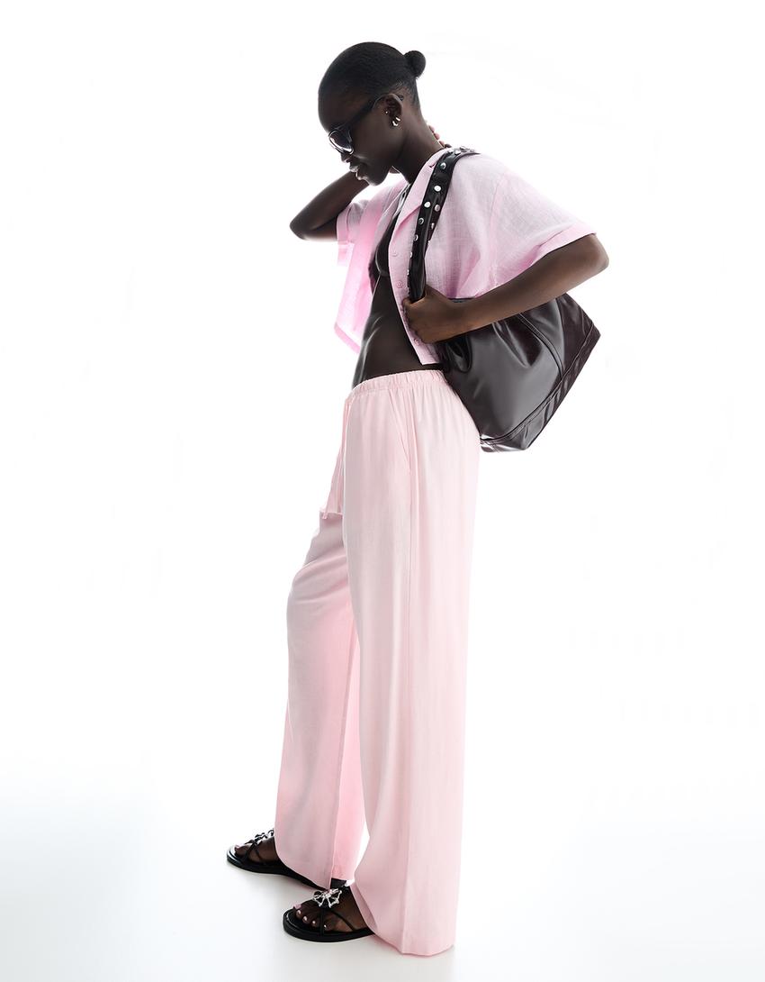 LINEN TROUSERS