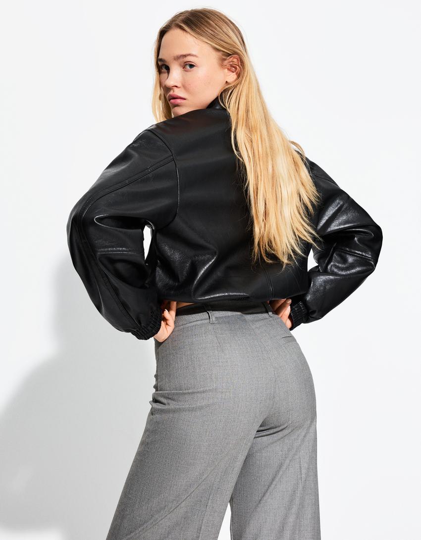 WIDE LEG TROUSERS