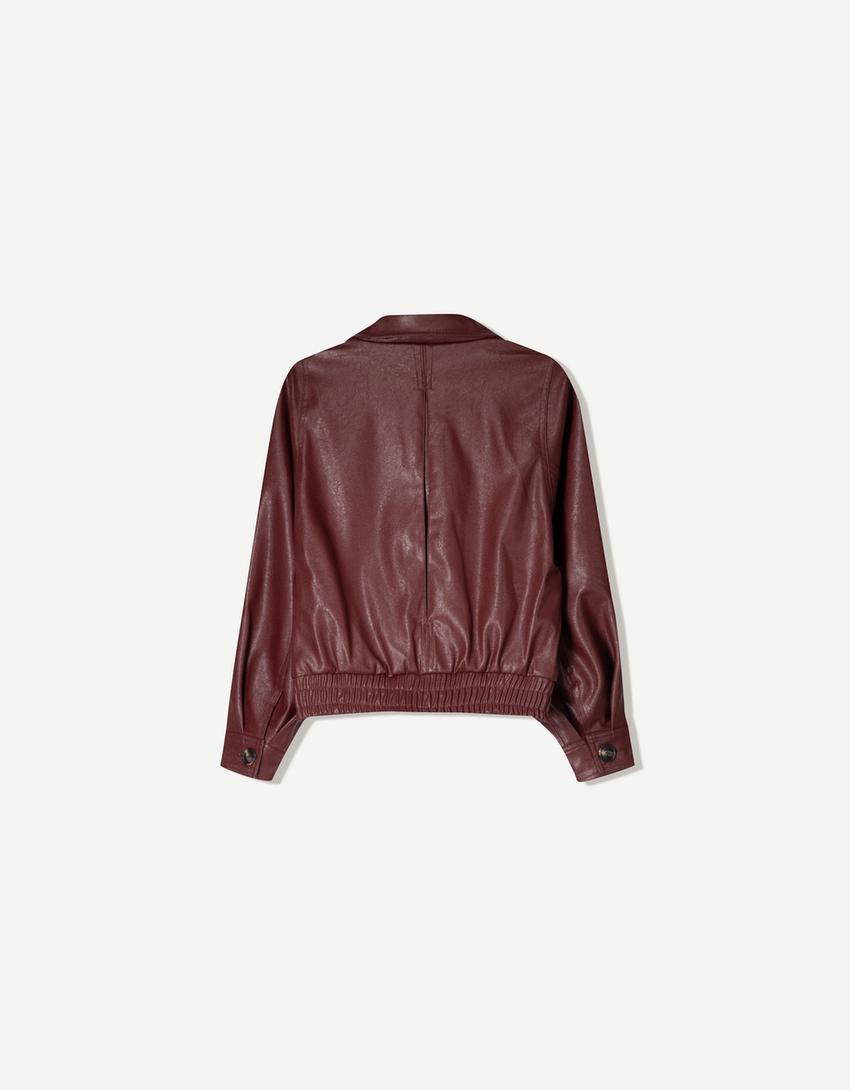 THE HERITAGE LEATHER BLAZER