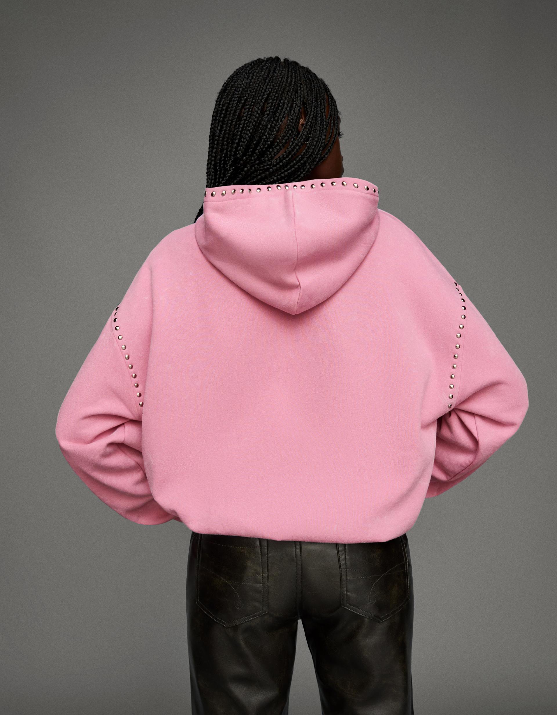 STUDDED HOODIE