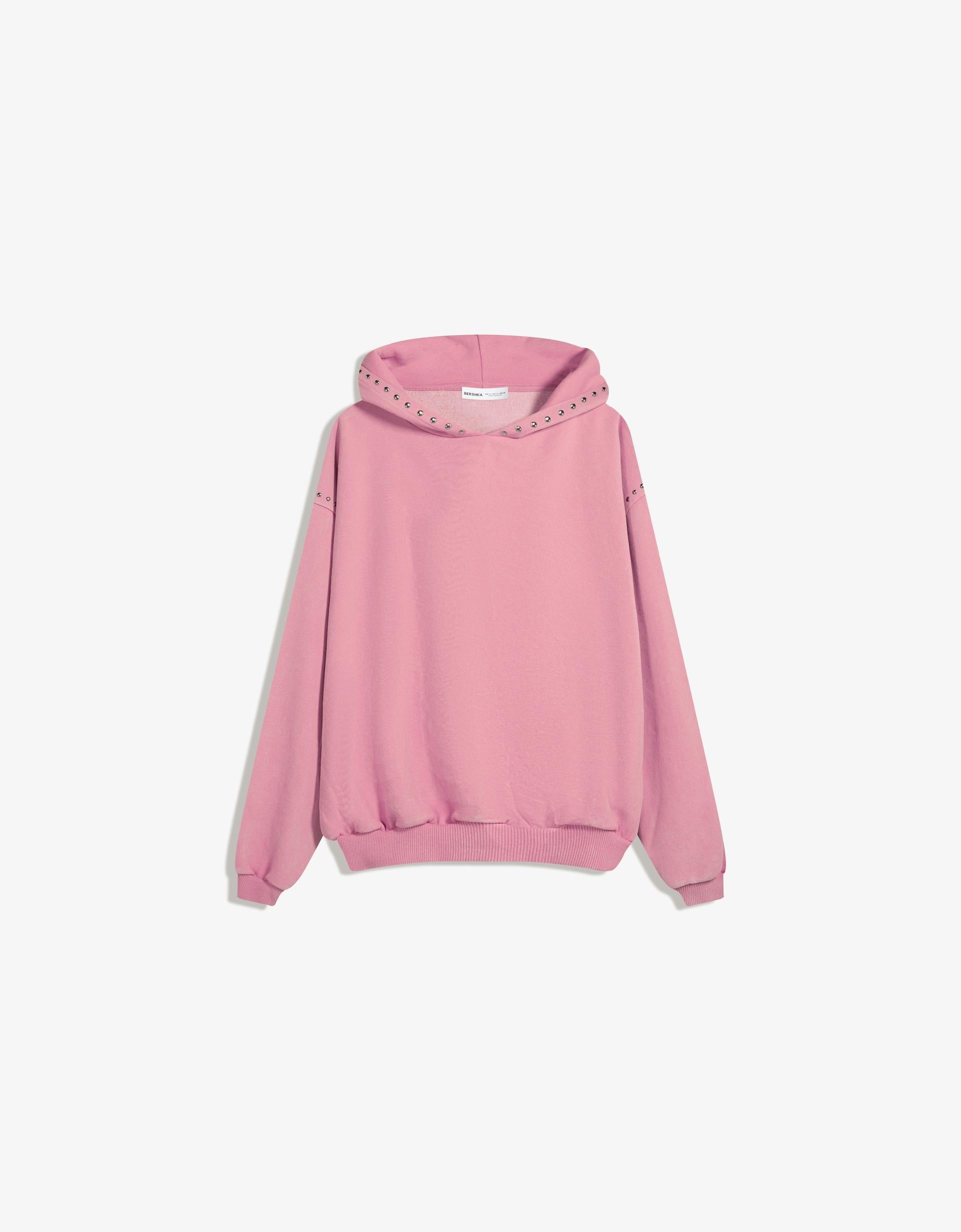 STUDDED HOODIE