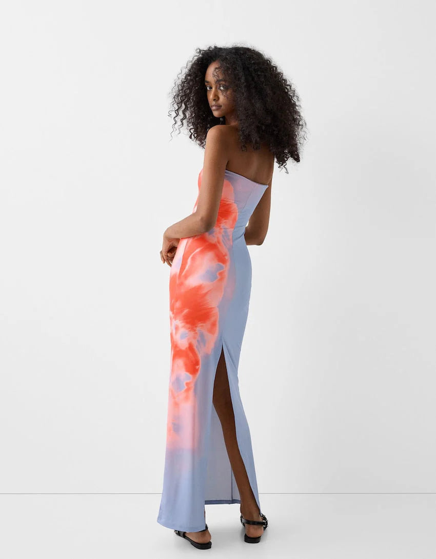 FLORAL MAXI DRESS