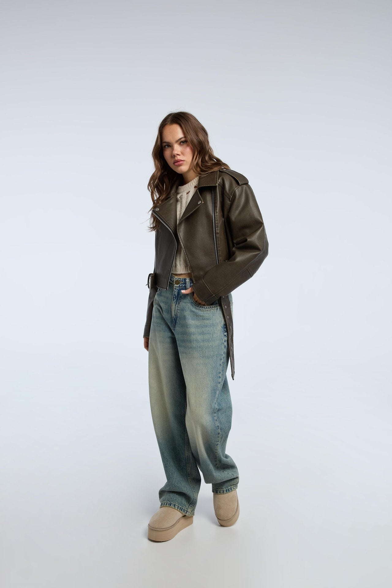 LEATHER MAE JACKET