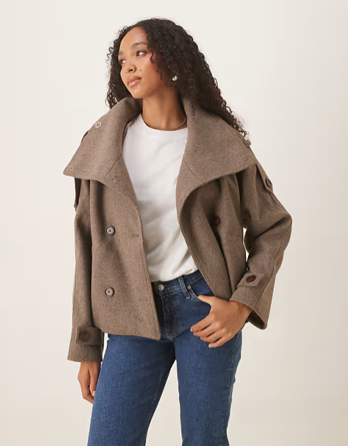 WOOL TRENCH COAT