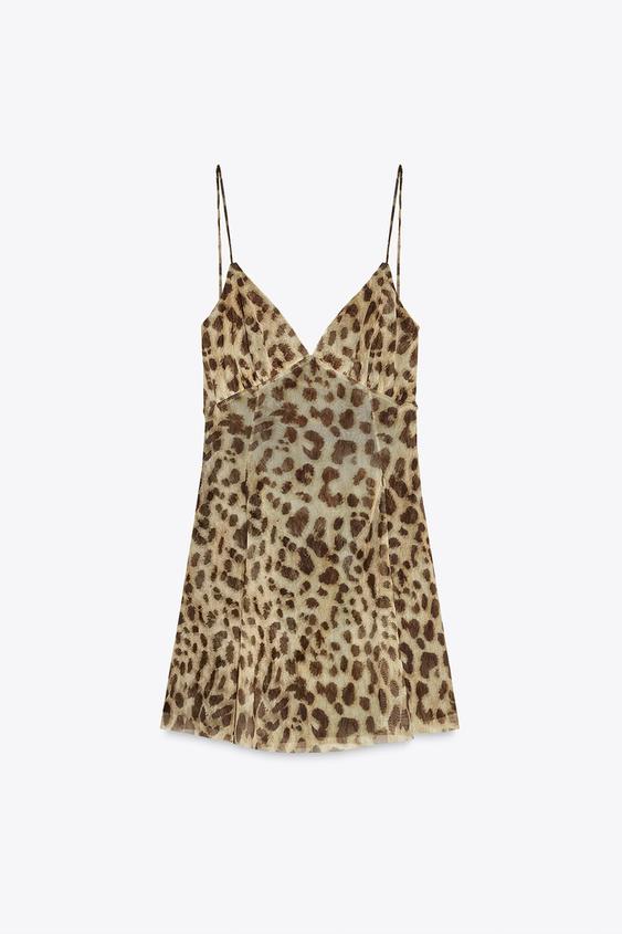 PRINT MINI DRESS