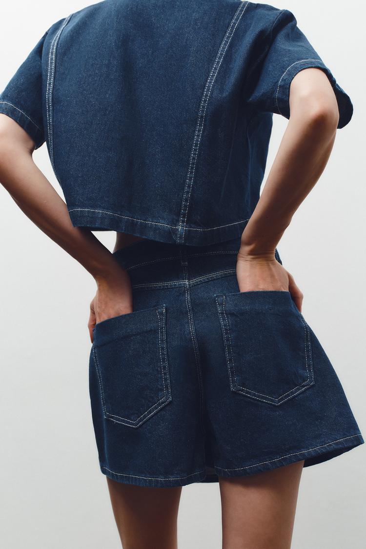 DENIM SKIRT SET