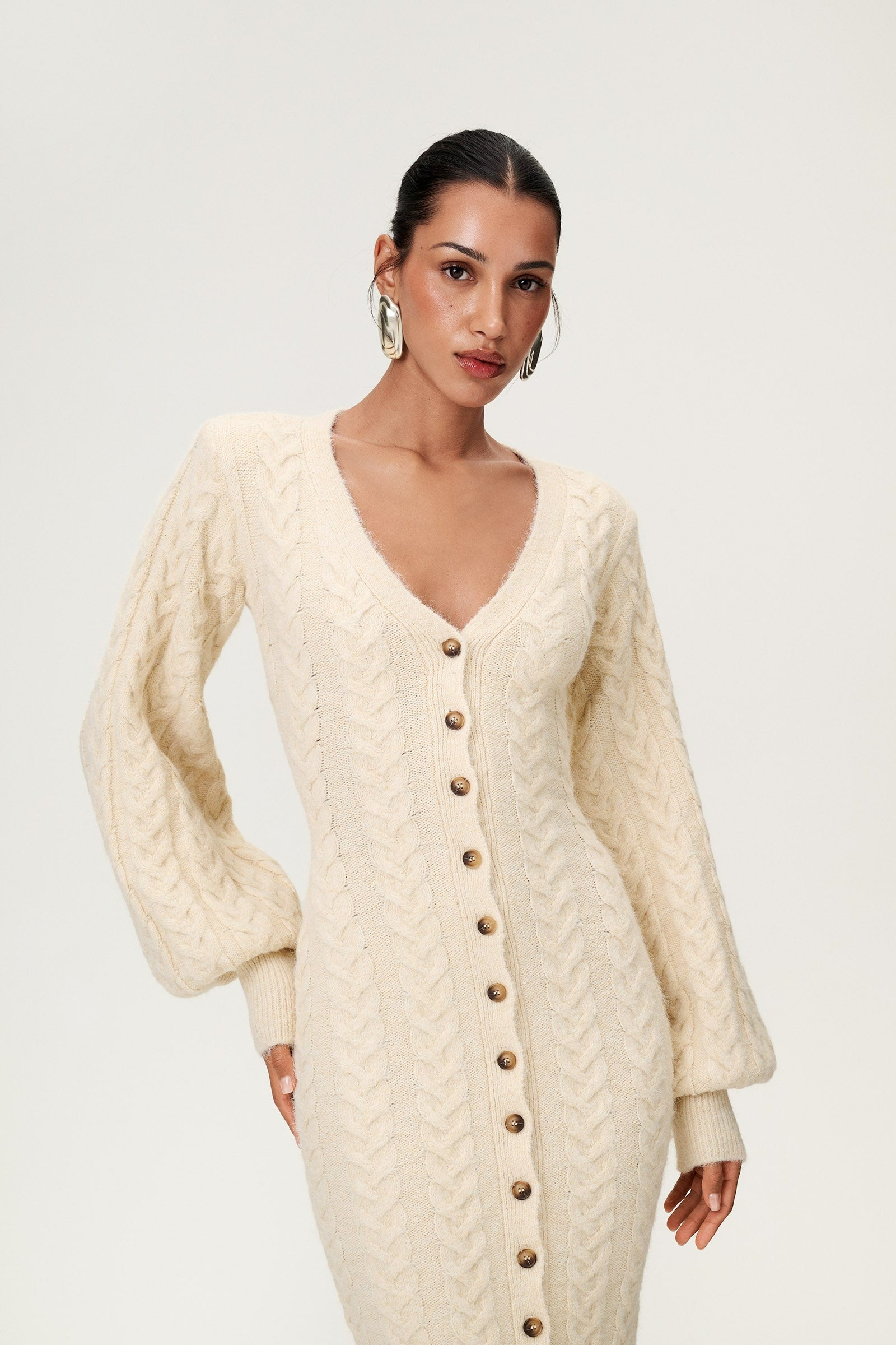AVELINE | KNITTED MAXI DRESS