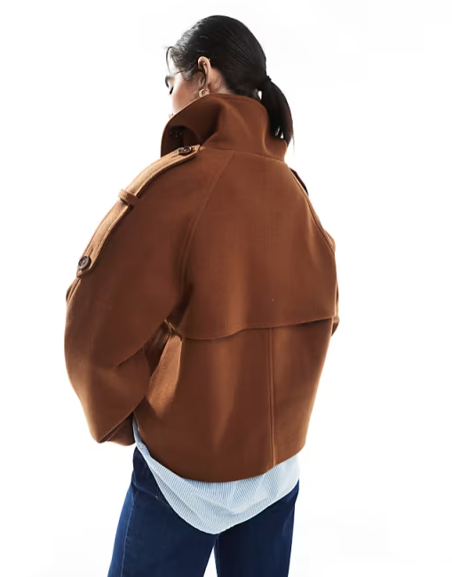 WOOL TRENCH COAT